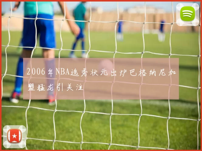 2006年NBA选秀状元出炉巴格纳尼加盟猛龙引关注